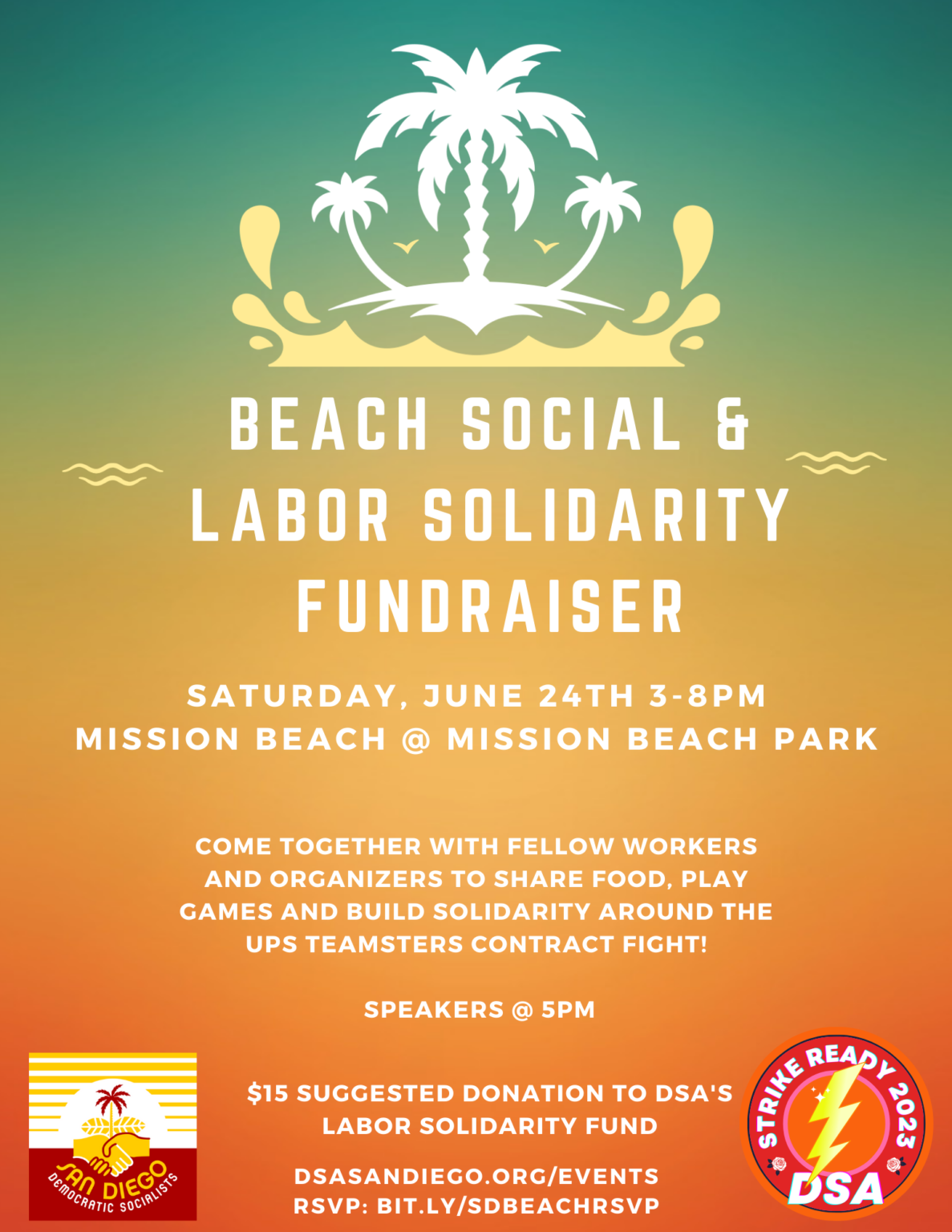 join-dsa-san-diego-ups-teamsters-at-the-beach-democratic