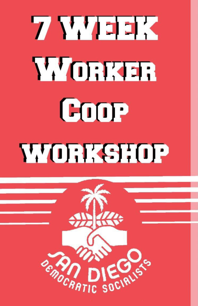 Join us for our 7-week Worker Coop Workshop on Tuesdays and Saturdays in August and September.